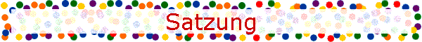 Satzung